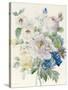 A Bunch of Flowers Including a Peony-Pierre Joseph Redoute-Stretched Canvas