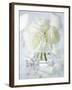 A Bunch of White Roses in a Glass Vase-Ira Leoni-Framed Photographic Print