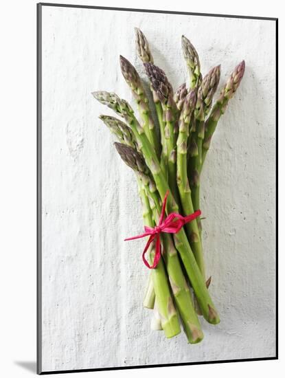 A Bundle of Green Asparagus-Paul Williams-Mounted Photographic Print
