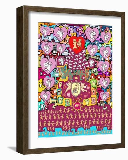 A Bundle of Joy-Miguel Balbás-Framed Giclee Print