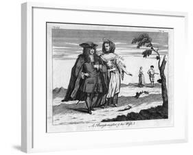 A Burghmaster and His Wife, C18th Century-null-Framed Giclee Print