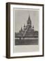 A Burmese Cremation Tower, the Pyre of a Hpongyi, or Saint-null-Framed Giclee Print