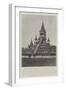 A Burmese Cremation Tower, the Pyre of a Hpongyi, or Saint-null-Framed Giclee Print