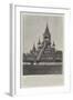 A Burmese Cremation Tower, the Pyre of a Hpongyi, or Saint-null-Framed Giclee Print