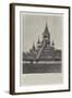 A Burmese Cremation Tower, the Pyre of a Hpongyi, or Saint-null-Framed Giclee Print