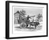 A Burmese Wagon, Burma (Myanma), 1895-null-Framed Giclee Print