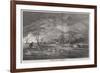 A Bush-Fire in Australia-null-Framed Giclee Print