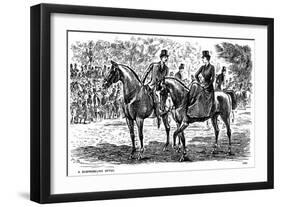 A Business-Like Offer, 1886-George Du Maurier-Framed Giclee Print