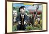 A Business of Ferrets-Richard Kelly-Framed Art Print