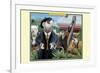 A Business of Ferrets-Richard Kelly-Framed Premium Giclee Print