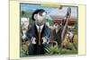 A Business of Ferrets-Richard Kelly-Mounted Premium Giclee Print