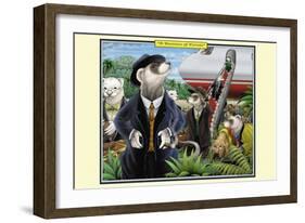 A Business of Ferrets-Richard Kelly-Framed Art Print