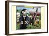 A Business of Ferrets-Richard Kelly-Framed Premium Giclee Print