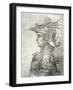 A Bust of a Warrior in Profile, 1882-Leonardo da Vinci-Framed Giclee Print