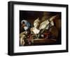 A Bust of Minerva with Armour and Weapons on a Stone Ledge, 1777-Anne Vallayer-coster-Framed Giclee Print