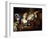 A Bust of Minerva with Armour and Weapons on a Stone Ledge, 1777-Anne Vallayer-coster-Framed Giclee Print