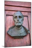 A Bust on the Door of Mariacki Door-debstheleo-Mounted Photographic Print