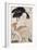 A Bust Portrait of Ohisa of the Takashimaya Holding a Tobacco Pipe-Chokosai Eisho-Framed Giclee Print