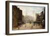 A Bustling Street Scene-Dufaug G.A.-Framed Giclee Print