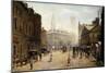 A Bustling Street Scene-Dufaug G.A.-Mounted Giclee Print