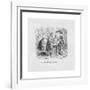 'A Bustling Woman', 1829-George Cruikshank-Framed Giclee Print