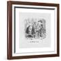 'A Bustling Woman', 1829-George Cruikshank-Framed Giclee Print