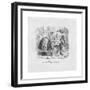 'A Bustling Woman', 1829-George Cruikshank-Framed Giclee Print