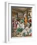 A Busy Barber-Surgeon's Shop-Peter Jackson-Framed Premium Giclee Print