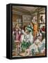 A Busy Barber-Surgeon's Shop-Peter Jackson-Framed Stretched Canvas