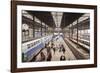 A Busy Basel Sbb Railway Station, Basel, Switzerland, Europe-Julian Elliott-Framed Photographic Print