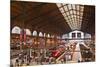 A Busy Gare Du Nord Station in Paris, France, Europe-Julian Elliott-Mounted Photographic Print