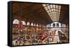 A Busy Gare Du Nord Station in Paris, France, Europe-Julian Elliott-Framed Stretched Canvas