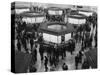 A Busy Scene at the London Stock Exchange-null-Stretched Canvas