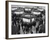 A Busy Scene at the London Stock Exchange-null-Framed Photographic Print