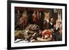 A Butcher Shop, 1630S-Frans Snyders-Framed Giclee Print