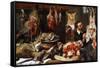 A Butcher Shop, 1630S-Frans Snyders-Framed Stretched Canvas