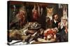 A Butcher Shop, 1630S-Frans Snyders-Stretched Canvas