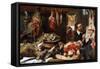 A Butcher Shop, 1630S-Frans Snyders-Framed Stretched Canvas