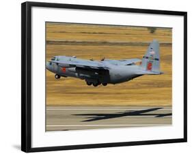 A C-130 Hercules-Stocktrek Images-Framed Photographic Print