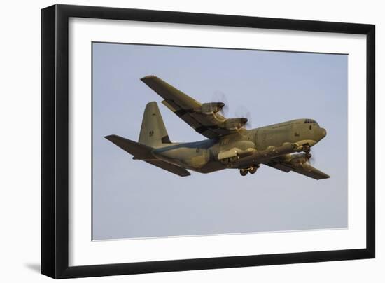 A C-130J Super Hercules of the Royal Australian Air Force-Stocktrek Images-Framed Photographic Print