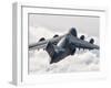 A C-17 Globemaster Flying Above the Clouds over Nellis Air Force Base, Nevada-Stocktrek Images-Framed Photographic Print