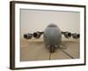 A C-17 Globemaster Iii Sits on the Runway at Cob Speicher, Iraq-null-Framed Photographic Print