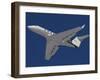 A C-20 Gulfstream Jet in Flight Over Germany-Stocktrek Images-Framed Photographic Print