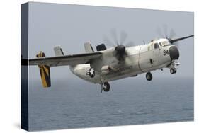 A C-2A Greyhound in Flight-null-Stretched Canvas