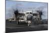 A C-2A Greyhound Moves onto the Flight Deck of USS Nimitz-null-Mounted Photographic Print