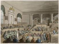 The Old Bailey, Known Also as the Central Criminal Court-A.c. Pugin-Mounted Art Print