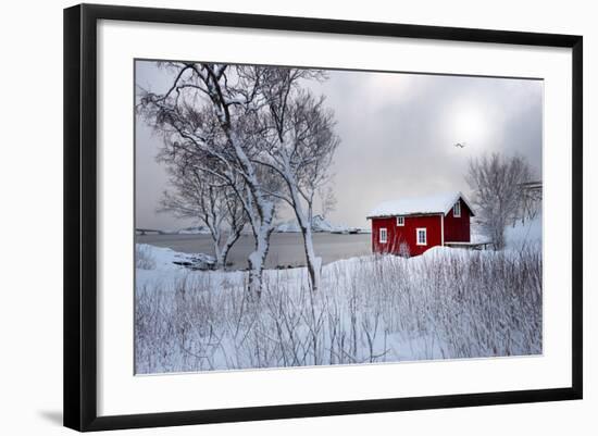 A Cabin For Two-Philippe Sainte-Laudy-Framed Photographic Print