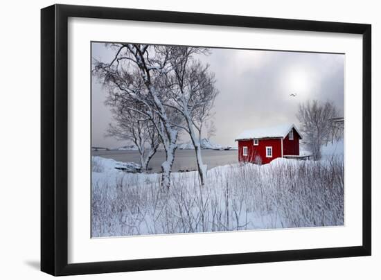A Cabin For Two-Philippe Sainte-Laudy-Framed Photographic Print