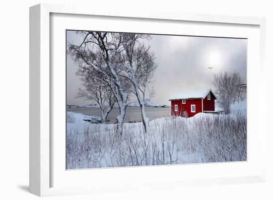 A Cabin For Two-Philippe Sainte-Laudy-Framed Photographic Print