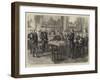 A Cabinet Council in the Imperial Palace, Berlin-Godefroy Durand-Framed Giclee Print